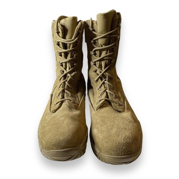 Belleville C312 ST Coyote Men’s Suede Hot Weather Steel Toe Tactical Boots 11.5 main image 6